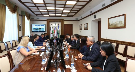 В Администрации Уфы состоялась встреча с официальной делегацией Китайского Тайбэя